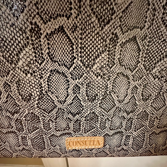 Consuela Wynn Downtown Snakeskin Pattern Crossbody Bag - Picture 4 of 8